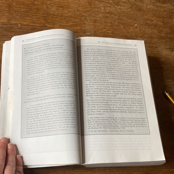 Constitutional law and politics volume 2 ninth edition by David O’Brien - Picture 8 of 11